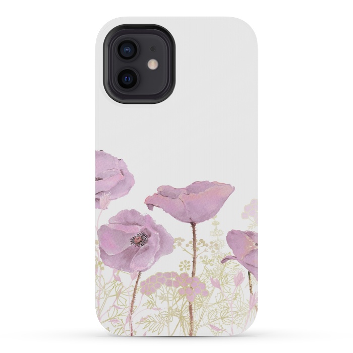 iPhone 12 mini StrongFit Pink Poppy Dream by  Utart