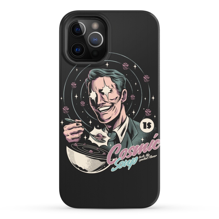 iPhone 12 Pro StrongFit Cosmic Soup by Ilustrata