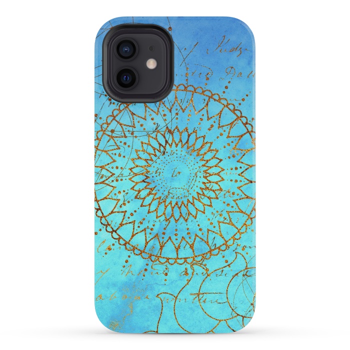 iPhone 12 mini StrongFit Blue in the Sky by  Utart
