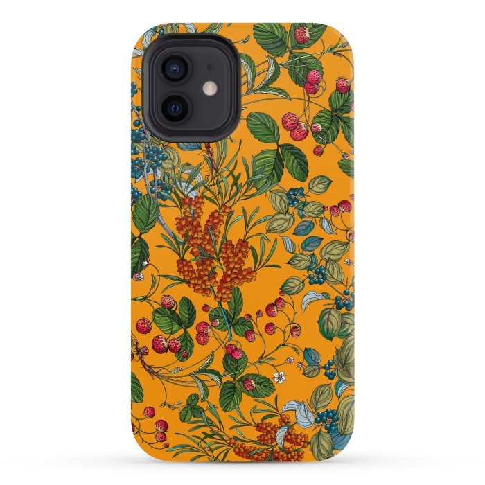 iPhone 12 mini StrongFit Vintage Garden VII by Burcu Korkmazyurek