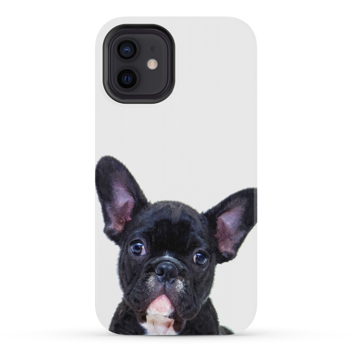 iPhone 12 mini StrongFit French Bulldog Portrait by Alemi