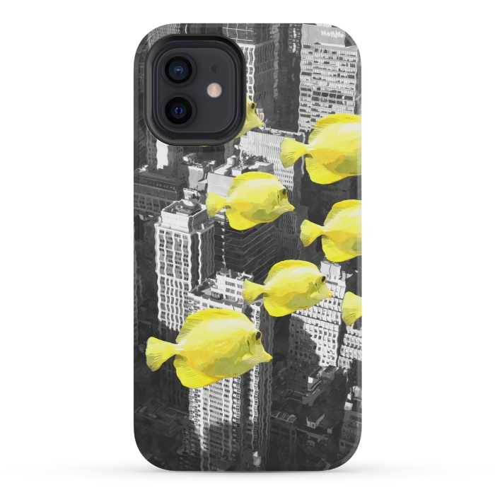iPhone 12 mini StrongFit Fish in New York City by Alemi