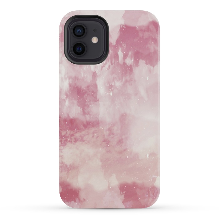 iPhone 12 mini StrongFit Pink sky by Jms