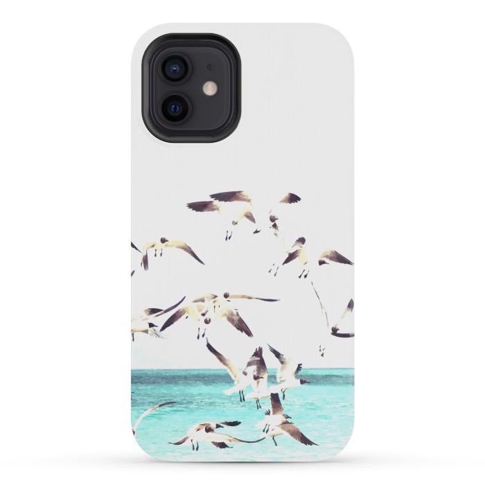 iPhone 12 mini StrongFit Seagulls by Alemi