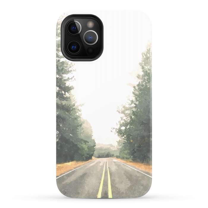 iPhone 12 Pro StrongFit Road Illustration by Alemi