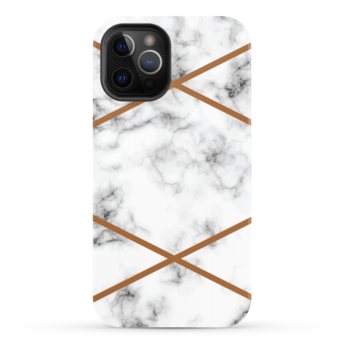iPhone 12 Pro StrongFit Marble III 070 by Jelena Obradovic