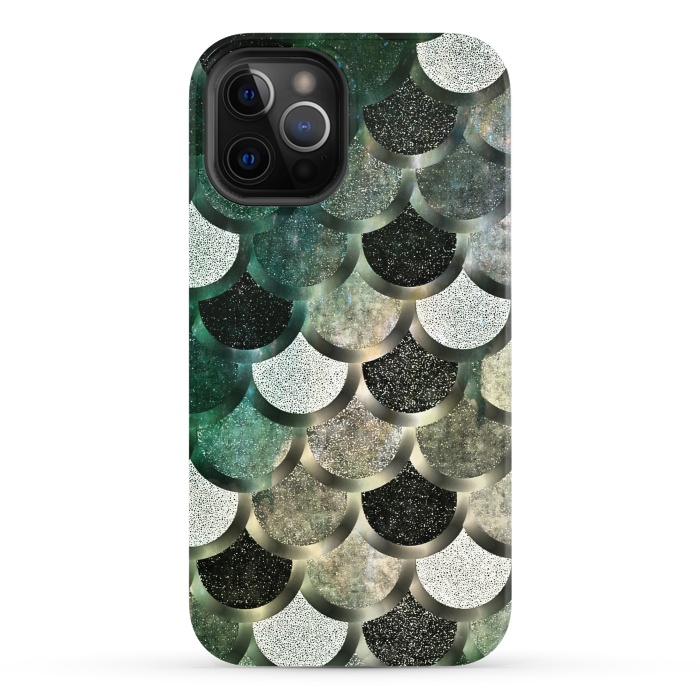 iPhone 12 Pro StrongFit Emerald mermaid by Jms