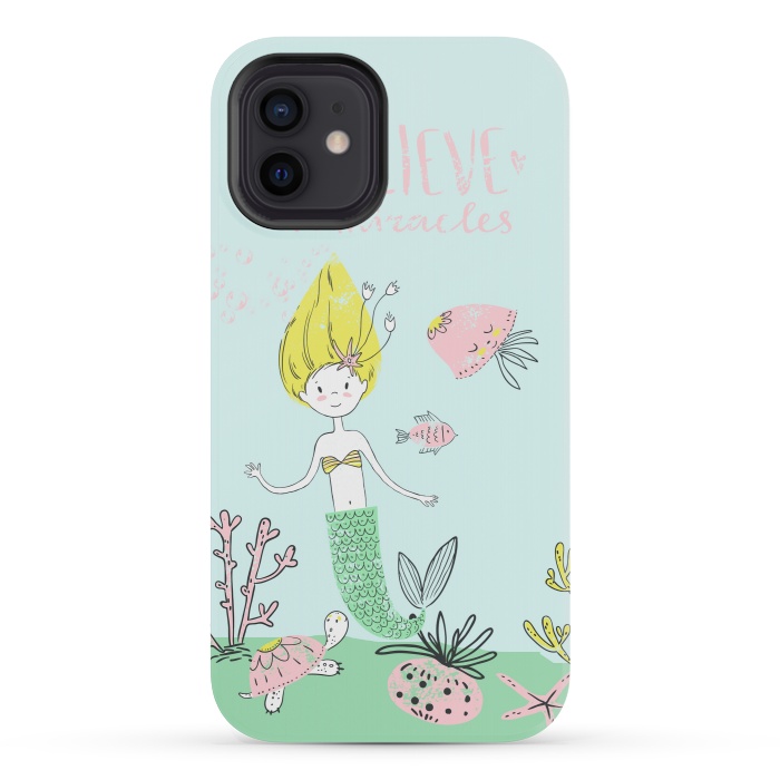 iPhone 12 mini StrongFit Believe in mermaids by  Utart