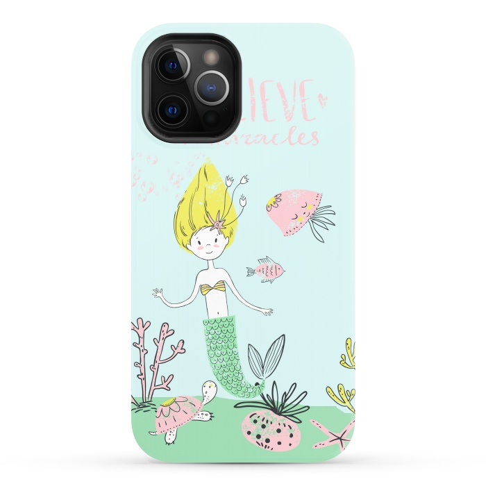 iPhone 12 Pro StrongFit Believe in mermaids by  Utart