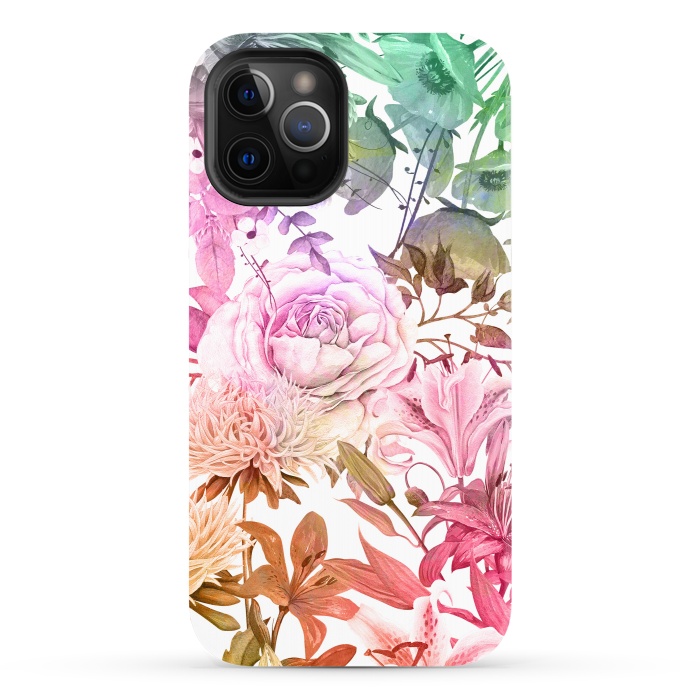 iPhone 12 Pro StrongFit Floral Market by Creativeaxle