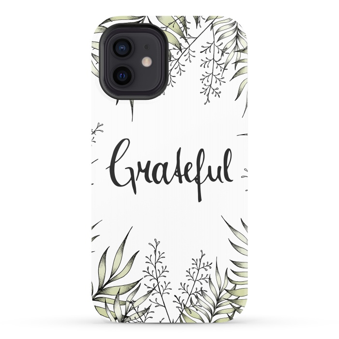 iPhone 12 StrongFit Grateful by Barlena