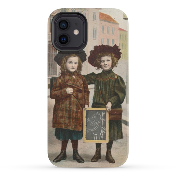 iPhone 12 StrongFit Vintage School Girls by Andrea Haase