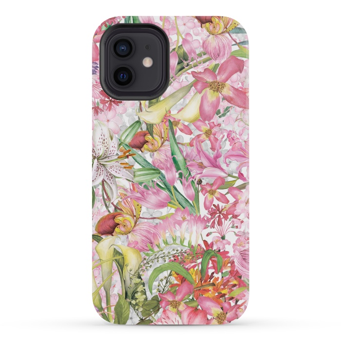 iPhone 12 mini StrongFit Flower Jungle by  Utart
