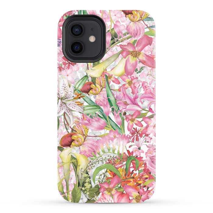 iPhone 12 StrongFit Flower Jungle by  Utart