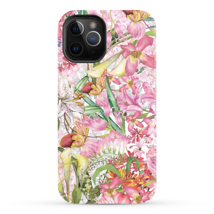 iPhone 12 Pro StrongFit Flower Jungle by  Utart