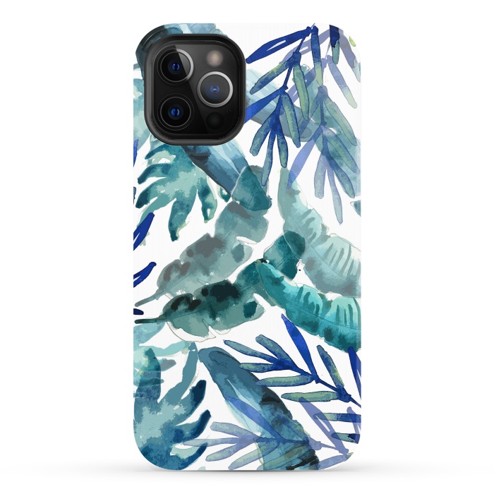iPhone 12 Pro StrongFit Tropical Mix White by MUKTA LATA BARUA