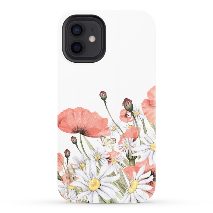 iPhone 12 StrongFit Summer Poppy and Camomile Field by  Utart