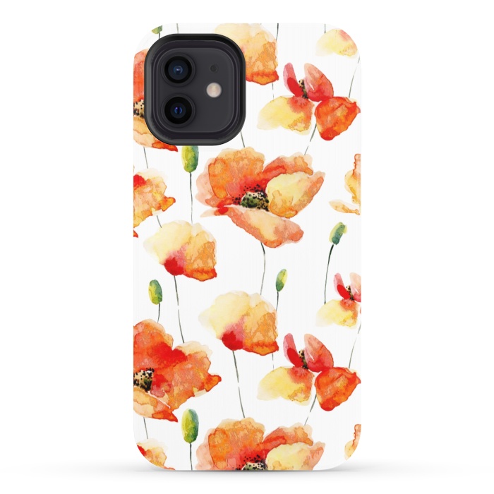 iPhone 12 StrongFit Poppies Forever by  Utart