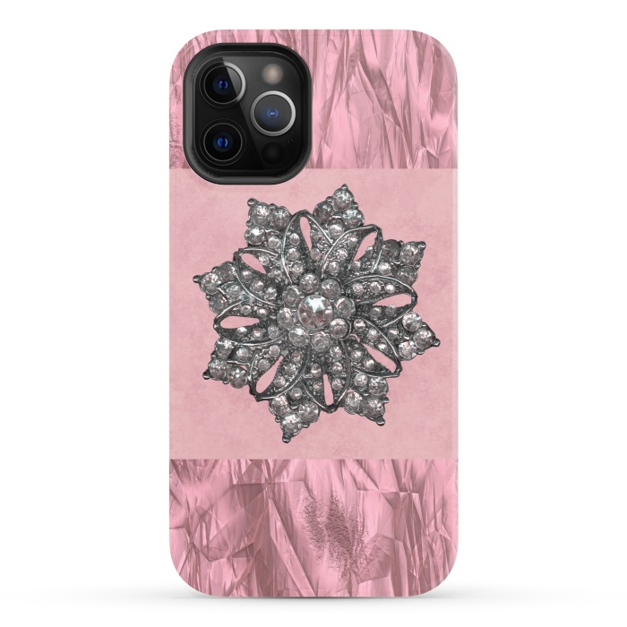 iPhone 12 Pro StrongFit Embellishment On Rose Gold 2 by Andrea Haase
