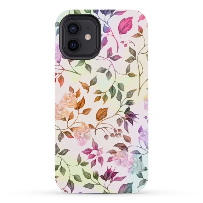 iPhone 12 mini StrongFit Jhumri Tropical by Creativeaxle