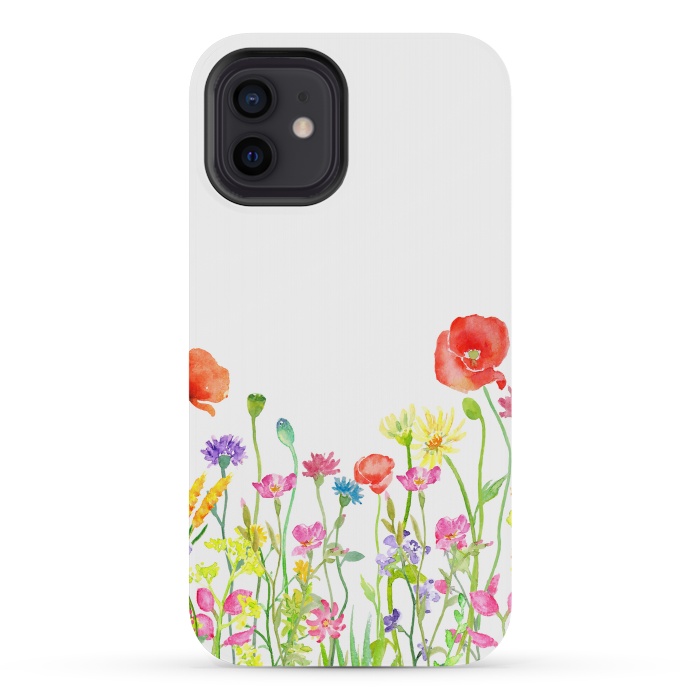 iPhone 12 mini StrongFit Summer Flower Meadow by  Utart