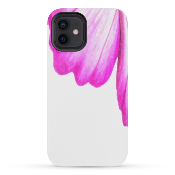 iPhone 12 mini StrongFit Pink Flower Abstract by Alemi