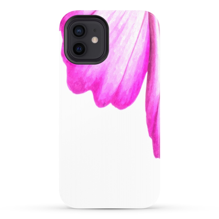 iPhone 12 StrongFit Pink Flower Abstract by Alemi