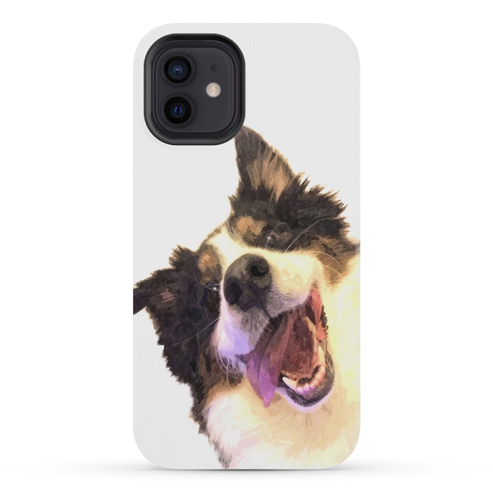 iPhone 12 mini StrongFit Happy Dog by Alemi