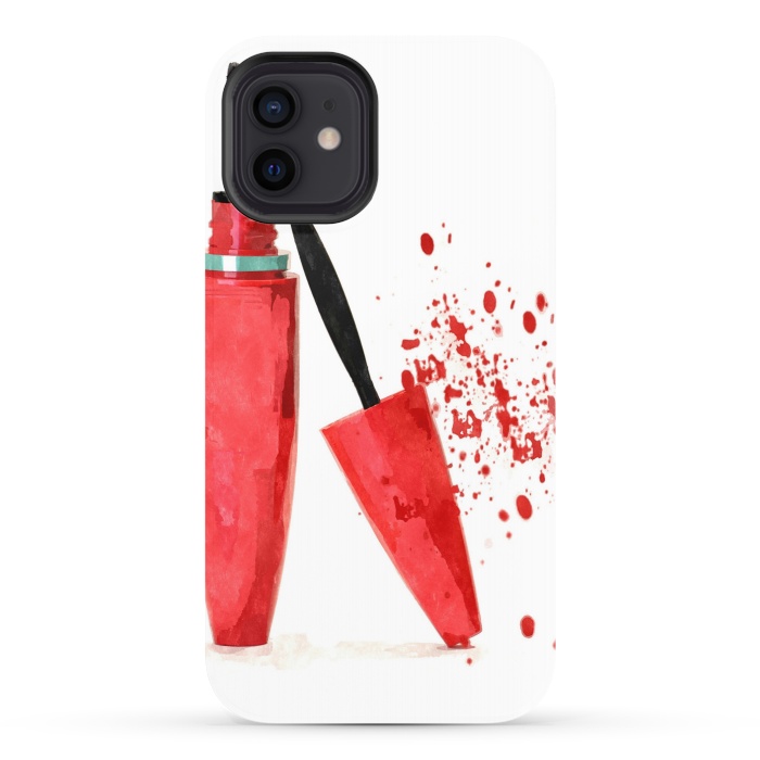iPhone 12 StrongFit Red Mascara by Alemi