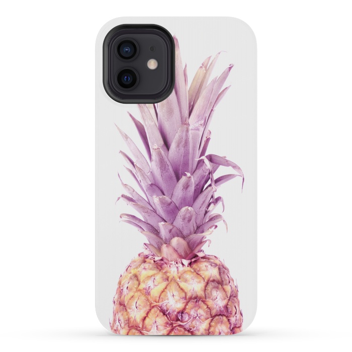 iPhone 12 mini StrongFit Violet Pineapple by Alemi