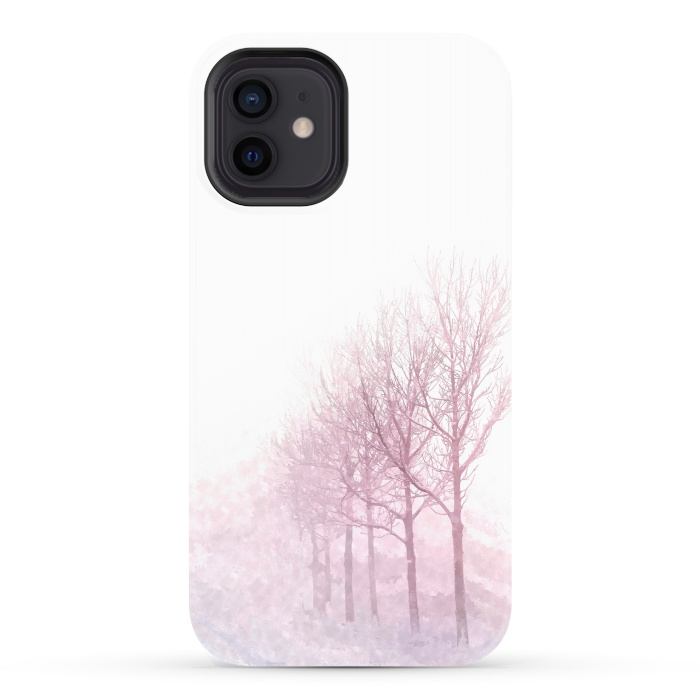 iPhone 12 StrongFit Pink Trees by Alemi