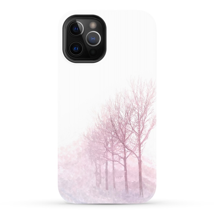 iPhone 12 Pro StrongFit Pink Trees by Alemi