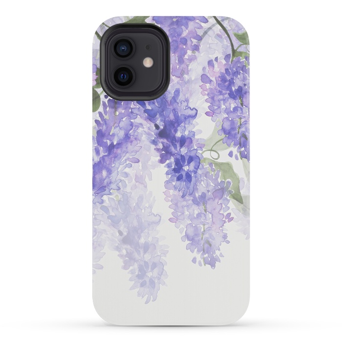 iPhone 12 mini StrongFit Wisteria in the Summer Garden by  Utart