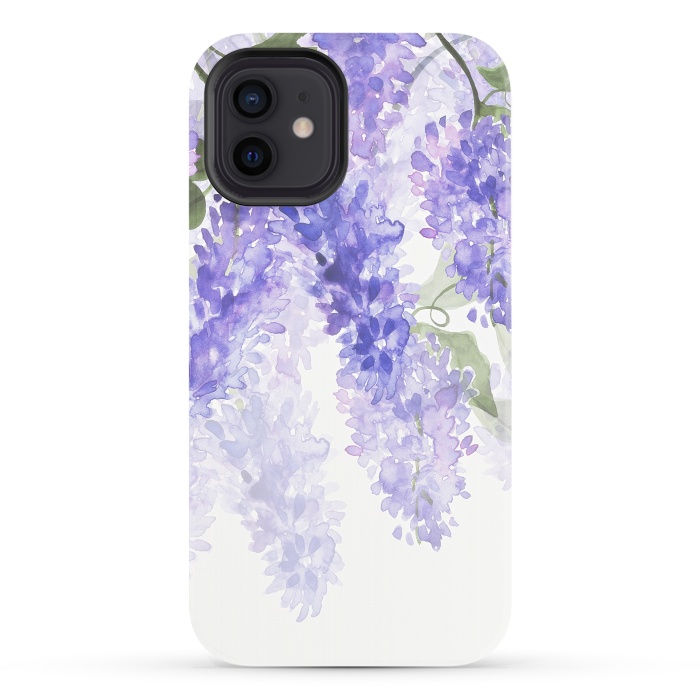 iPhone 12 StrongFit Wisteria in the Summer Garden by  Utart