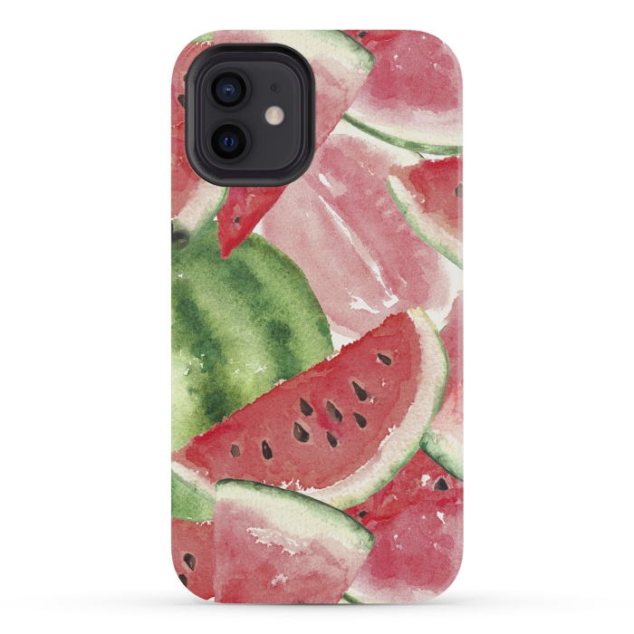 iPhone 12 mini StrongFit Melon Party by  Utart