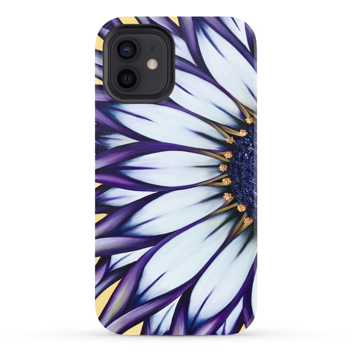 iPhone 12 StrongFit Wild African Daisy by Denise Cassidy Wood