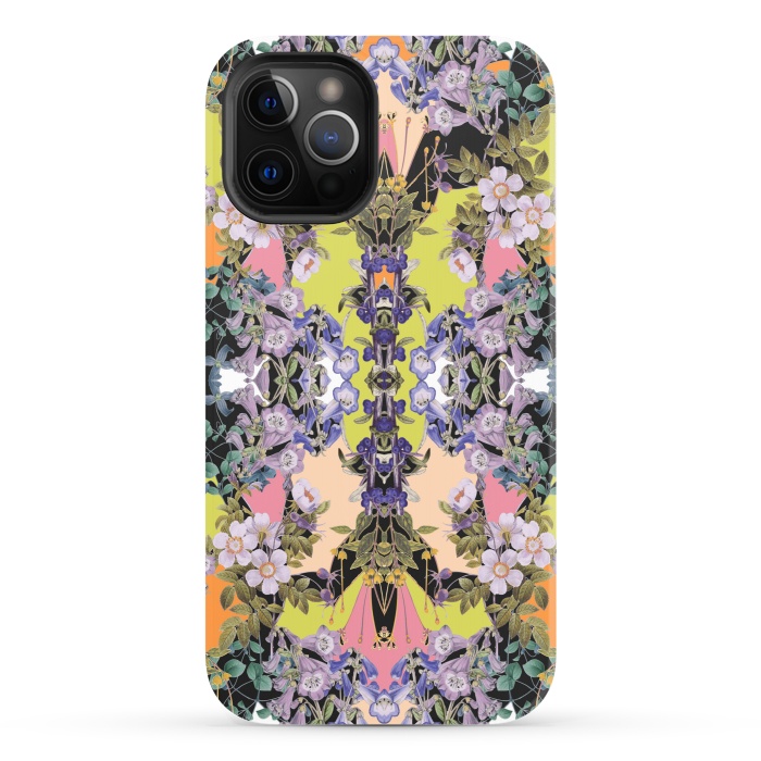 iPhone 12 Pro StrongFit Winter Color Bloom by Zala Farah