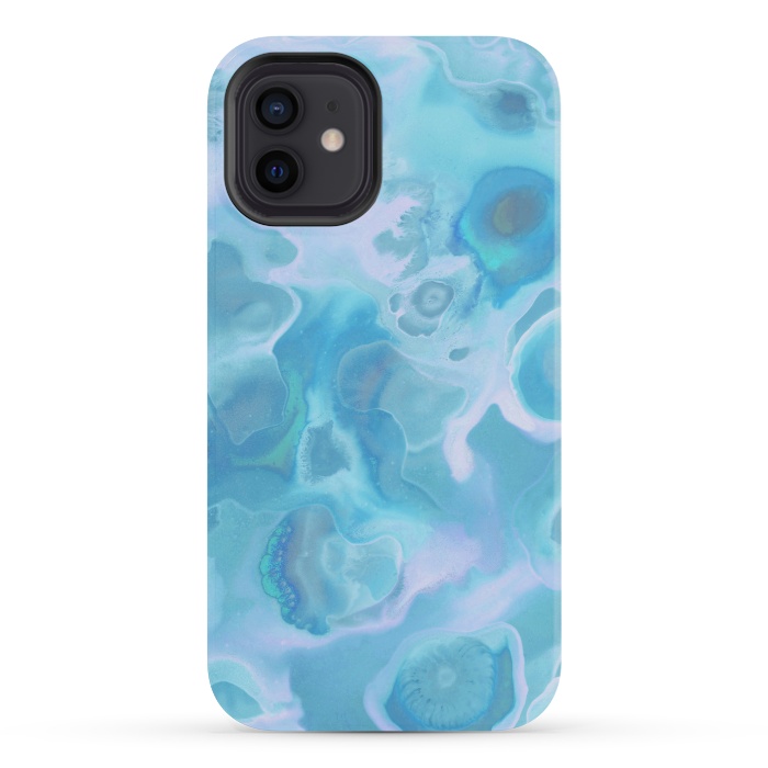 iPhone 12 mini StrongFit Lavender's Blue by Micklyn Le Feuvre