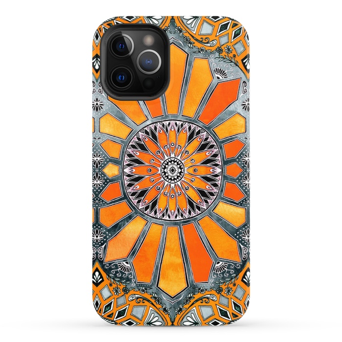 iPhone 12 Pro StrongFit Celebrating the Seventies by Micklyn Le Feuvre
