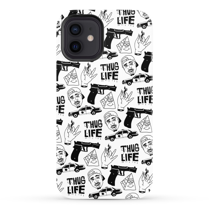 iPhone 12 StrongFit Thug Life by Nick Cocozza