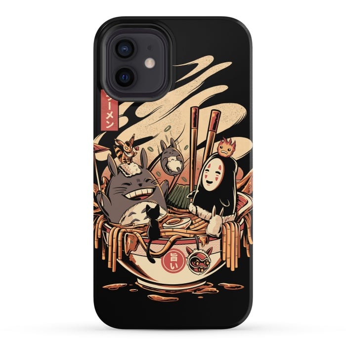 iPhone 12 StrongFit Ramen pool party by Ilustrata
