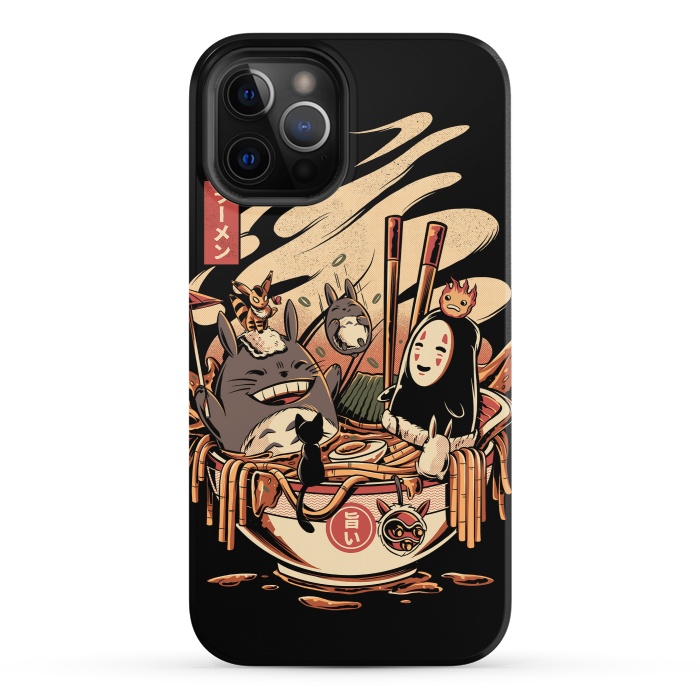 iPhone 12 Pro StrongFit Ramen pool party by Ilustrata