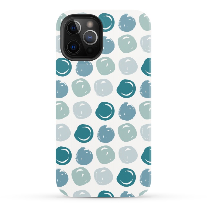 iPhone 12 Pro StrongFit Little Circles by Creativeaxle
