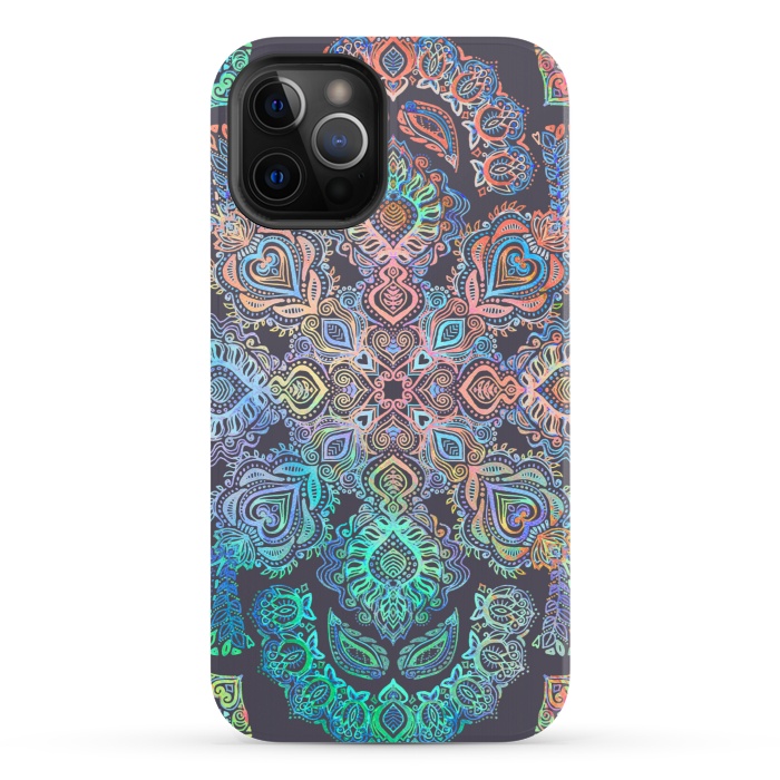 iPhone 12 Pro StrongFit Boho Intense by Micklyn Le Feuvre