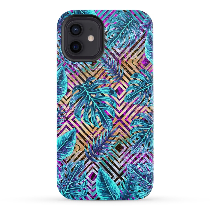 iPhone 12 mini StrongFit Tropical IX by Art Design Works