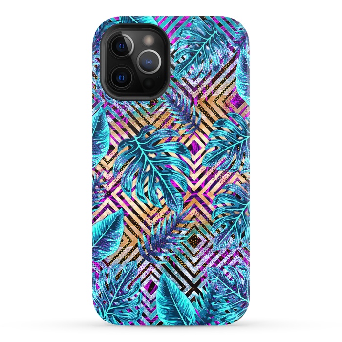 iPhone 12 Pro StrongFit Tropical IX by Art Design Works