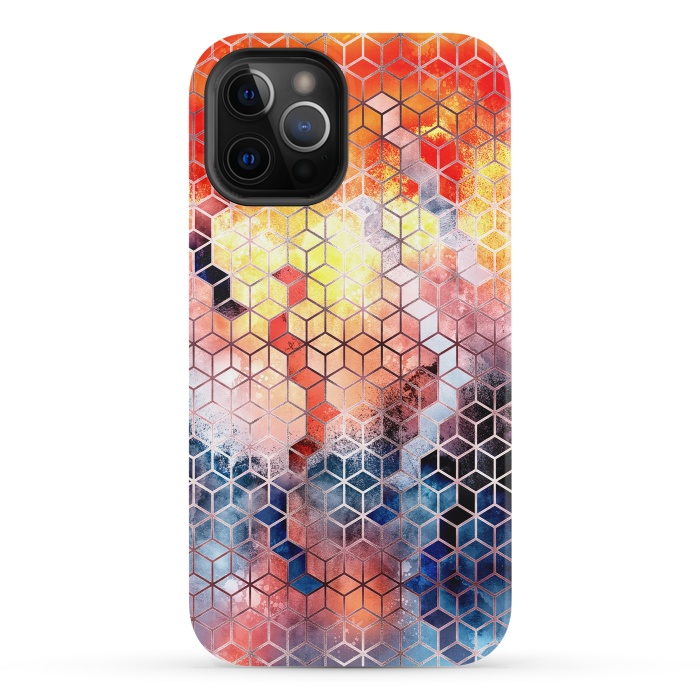 iPhone 12 Pro StrongFit Pattern LVIII by Art Design Works