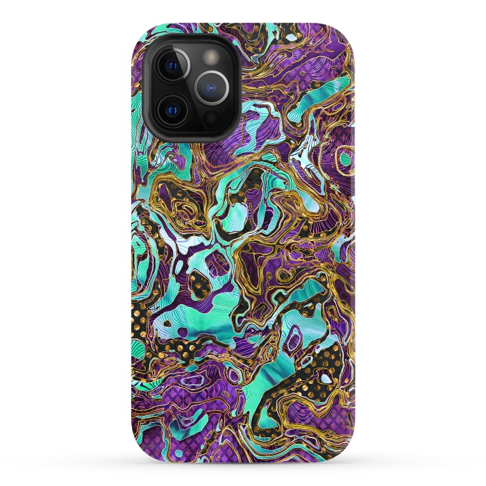 iPhone 12 Pro StrongFit Pattern LXXVIII by Art Design Works
