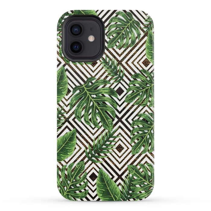 iPhone 12 mini StrongFit Tropical VII by Art Design Works