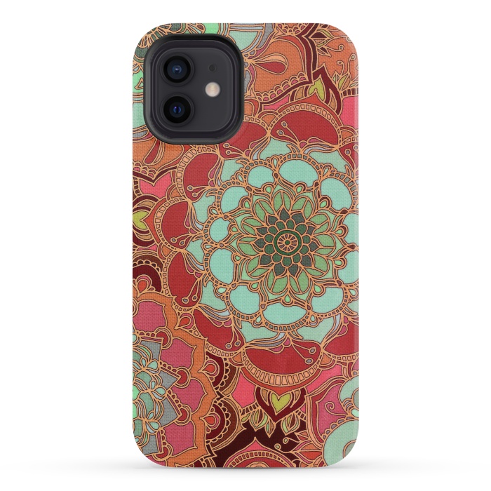 iPhone 12 mini StrongFit Baroque Obsession by Micklyn Le Feuvre